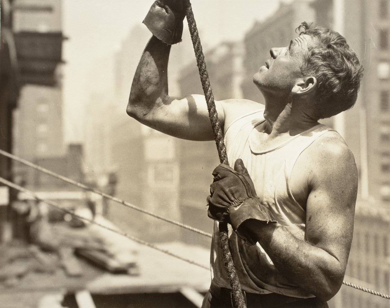 Empire State (Heisearbeideren) av Lewis Wickes Hine
