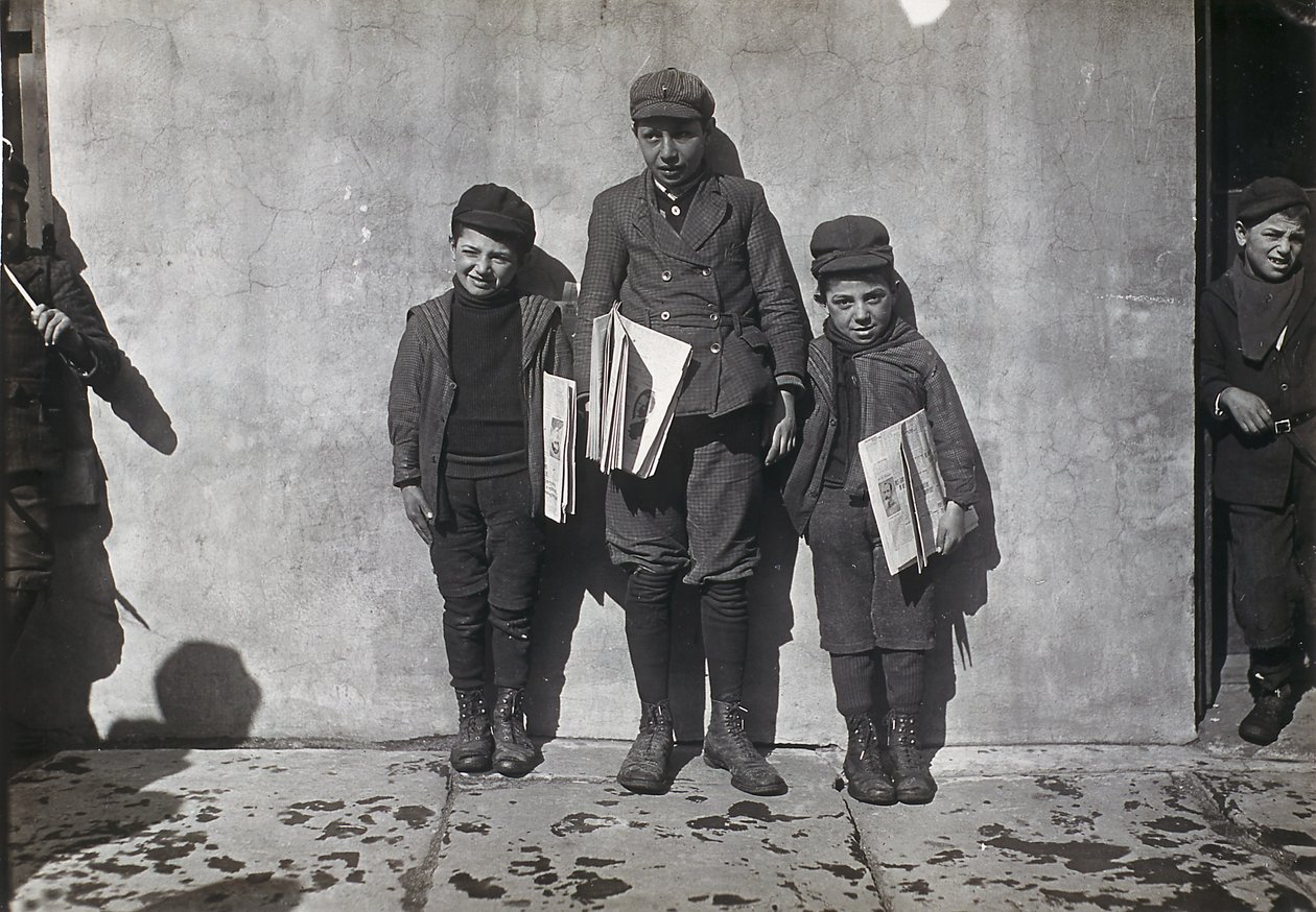 John Pento, Hartford, Connecticut, mars 1909 av Lewis Wickes Hine