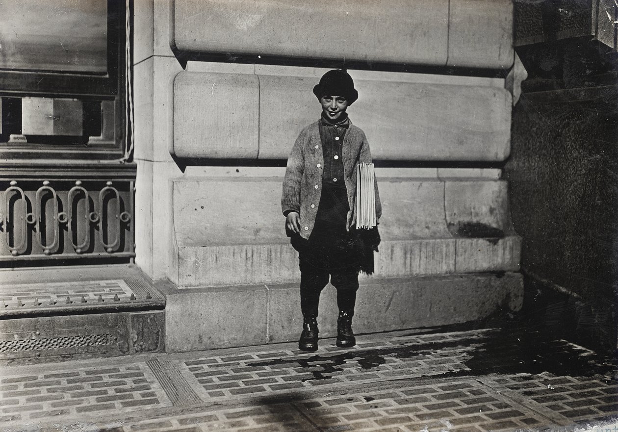 Avisgutt av Lewis Wickes Hine