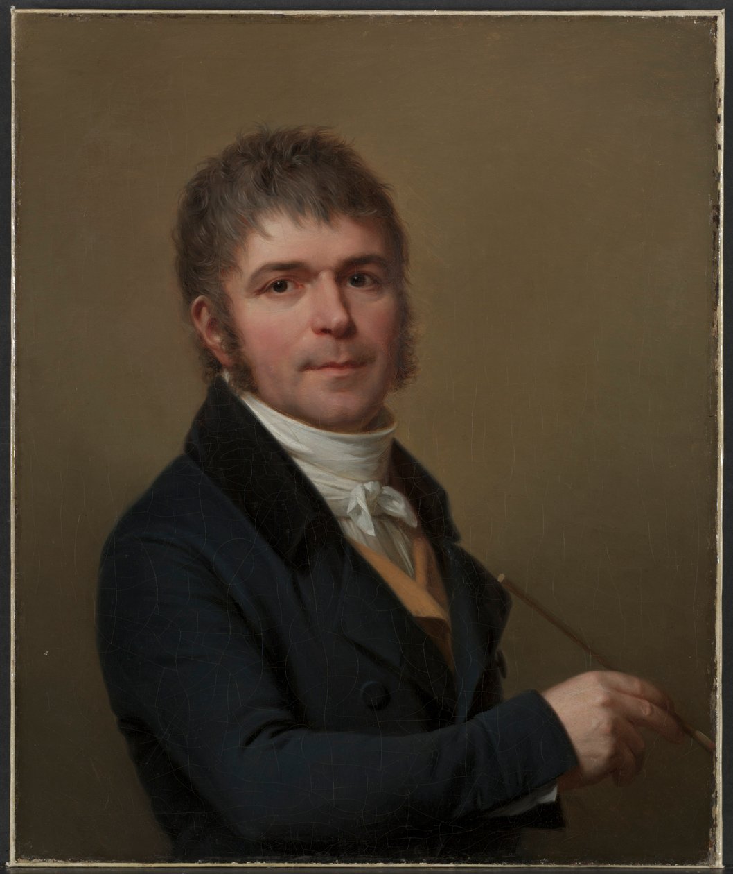 Selvportrett, ca. 1790-tallet. av Lié Louis Périn