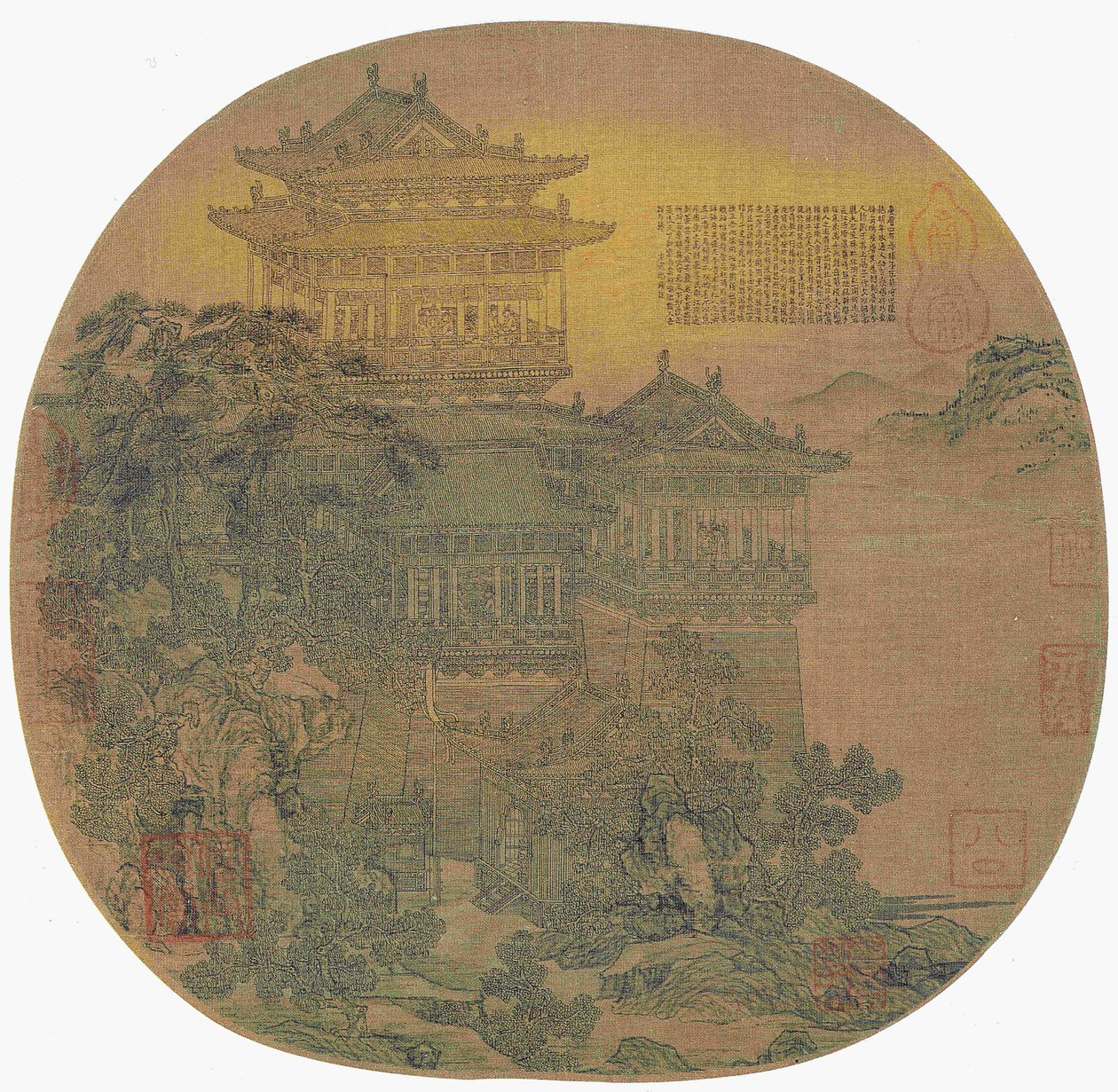 de UE Yang utkikk av l er Heng (lov. 908-925) av Li Sheng