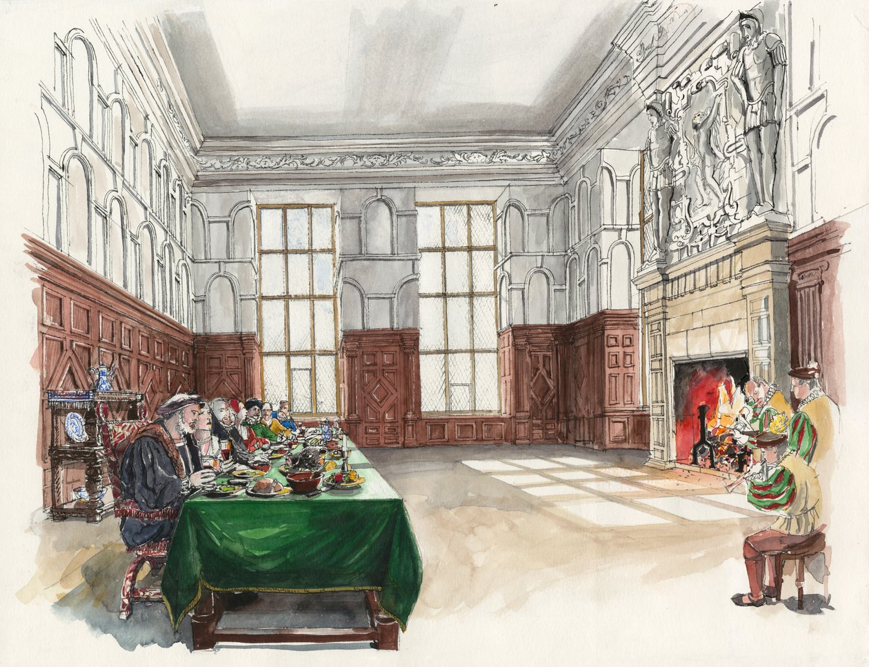 Hardwick Old Hall, 1601, c2000-2010 av Liam Wales
