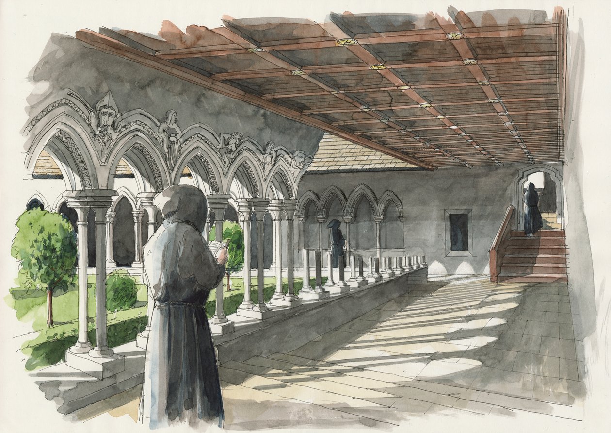 Lanercost Priory, c1200-tallet, c2000-2010 av Liam Wales