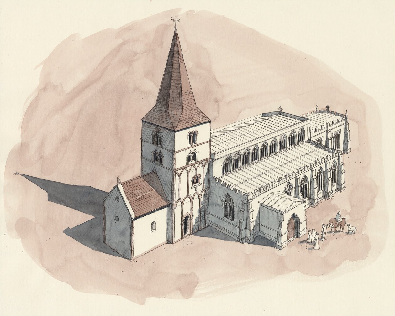 Peterskirken, Barton-upon-Humber, Lincolnshire av Liam Wales