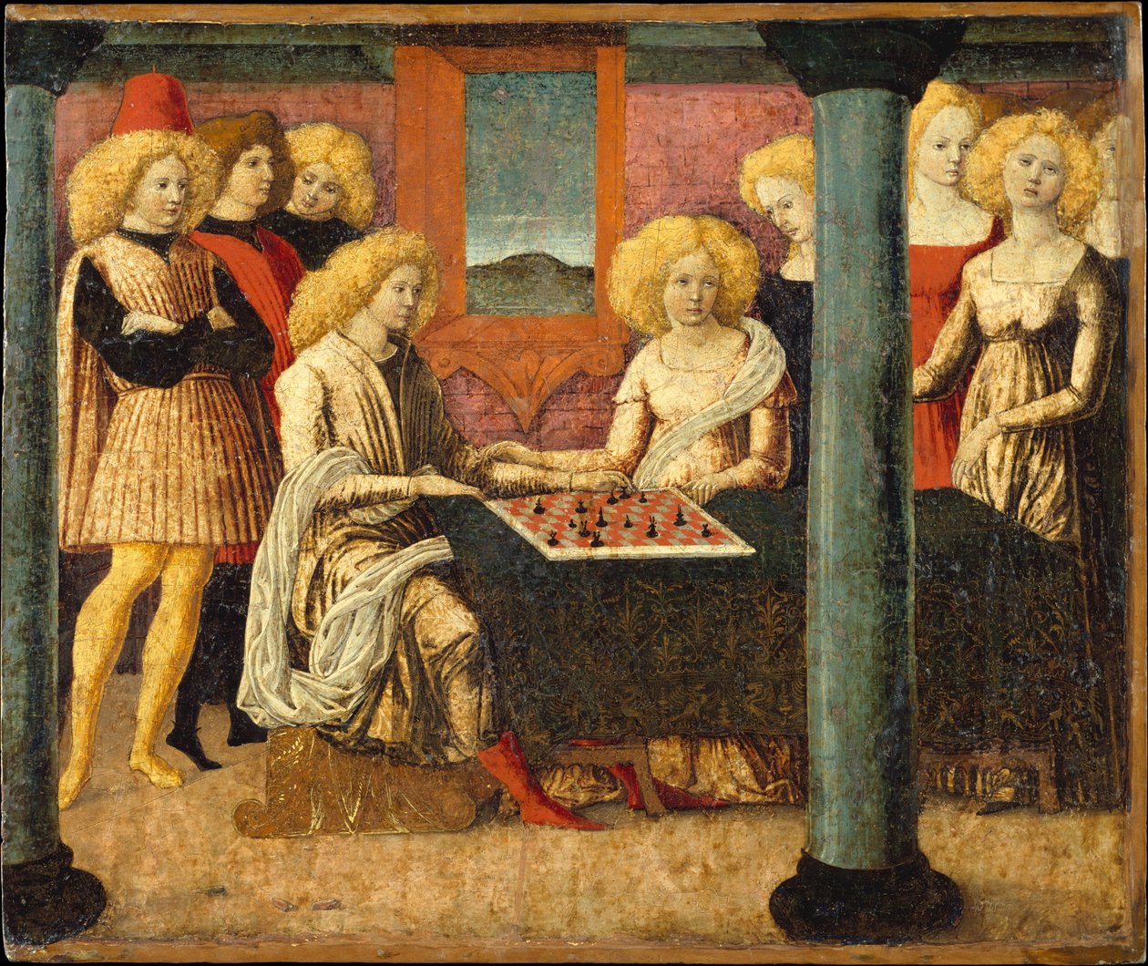 Sjakkspillerne av Liberale da Verona
