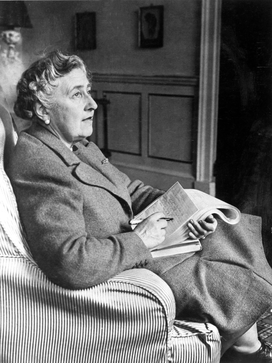 Agatha Christie , engelsk krimforfatter, 9. mars 1946 av Unbekannt Unbekannt