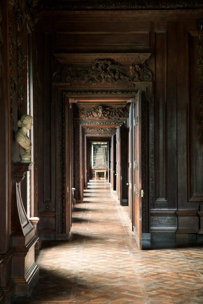 Chatsworth House, The State Apartment Enfilade, Derbyshire, Storbritannia(bilde) av Unbekannt Unbekannt