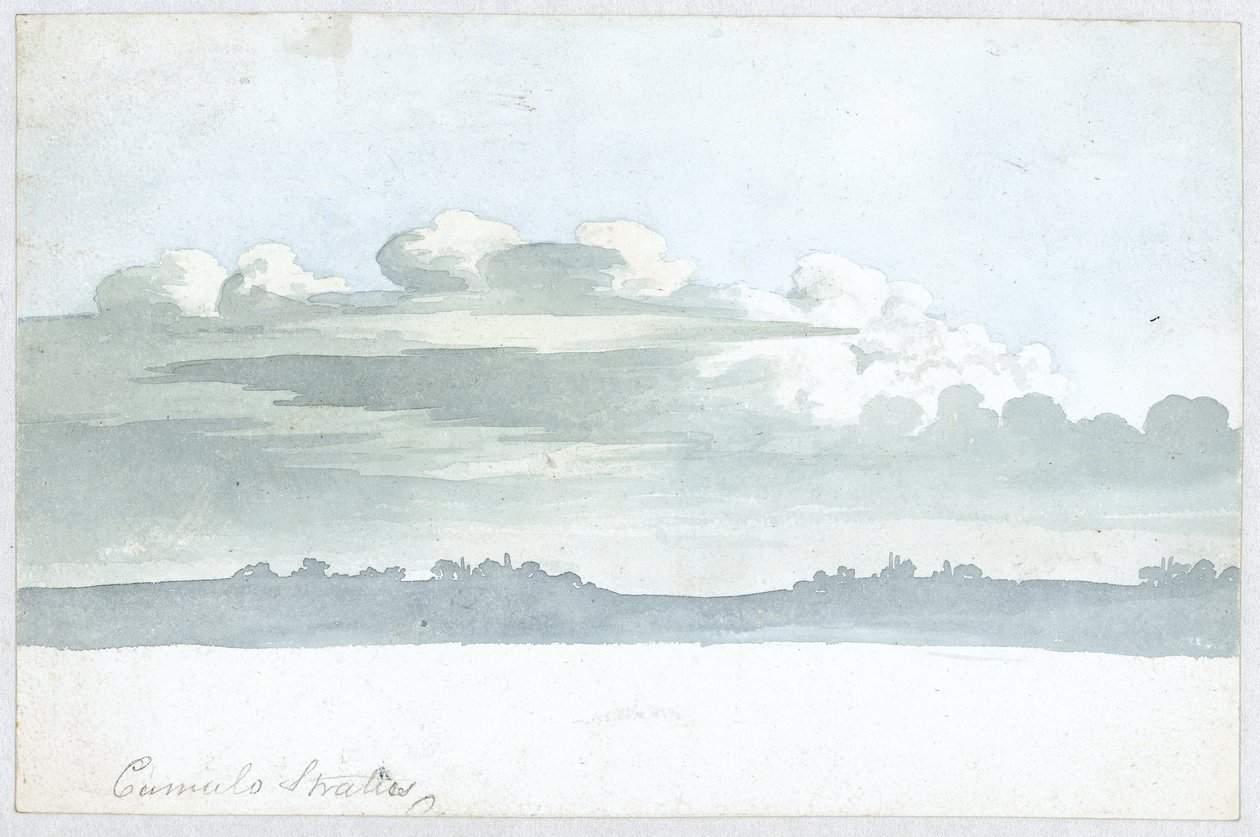 Skystudie av Luke Howard, c 1808-1811 av Unbekannt Unbekannt