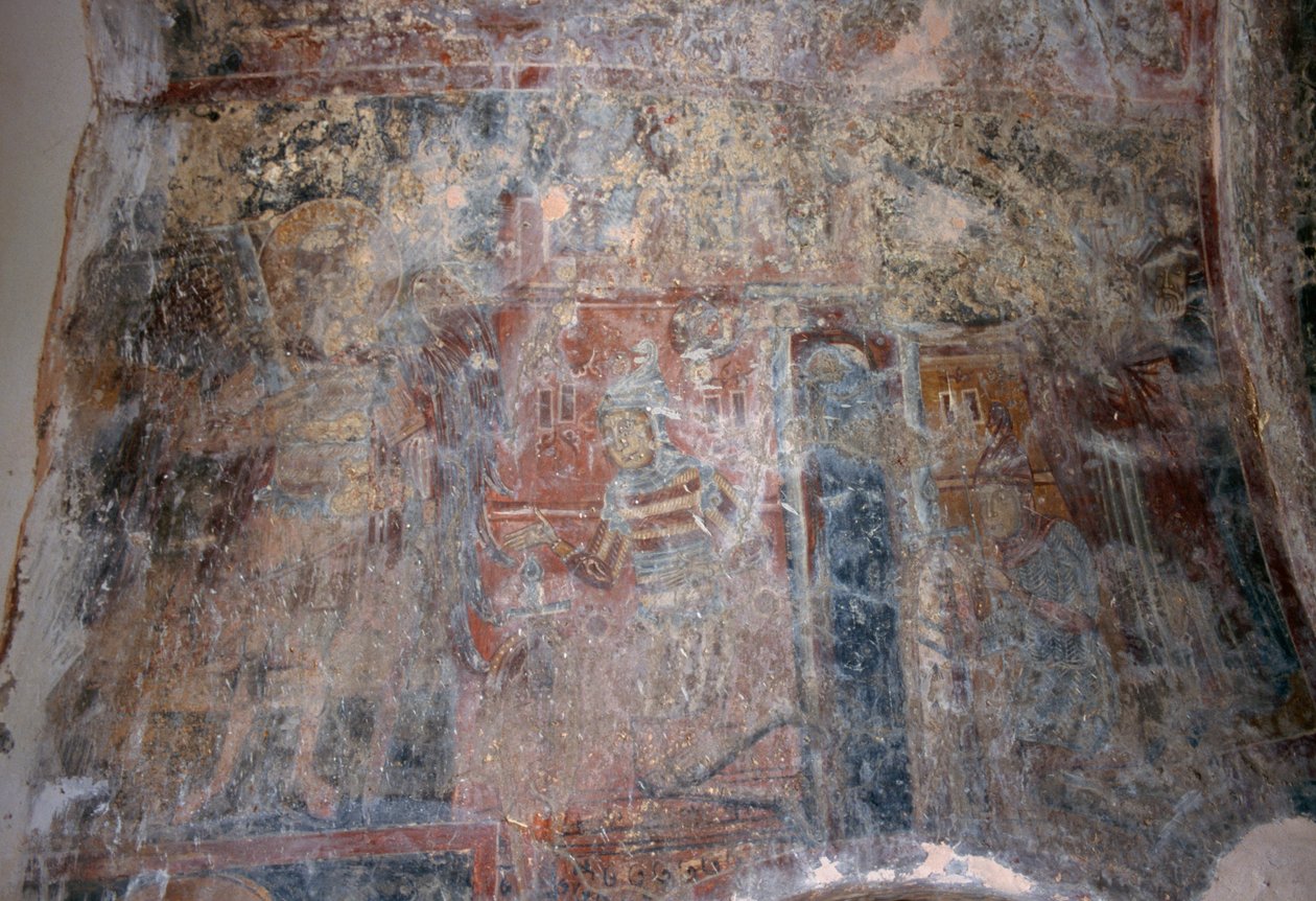 Fresco i kirken til Michael Archangel, Kantanos, Kreta, Hellas (bilde) av Unbekannt Unbekannt