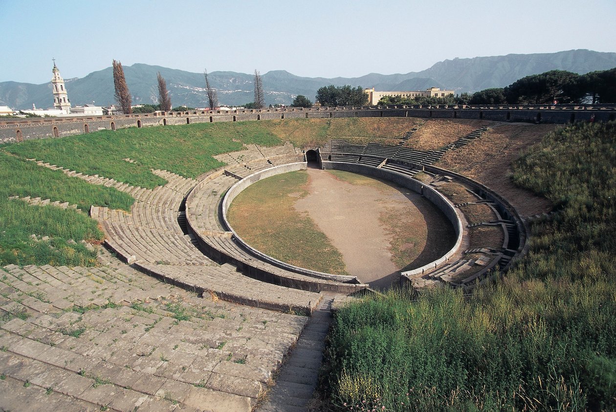 Italia, Campania-regionen, Pompei, amfiteater (bilde) av Unbekannt Unbekannt