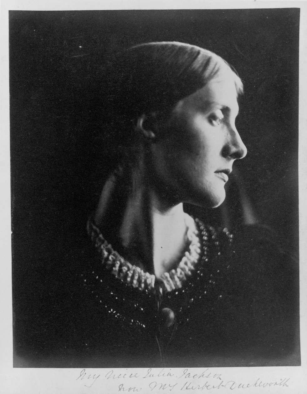 Julia min niese nå Mrs Duckworth', april 1867 av Unbekannt Unbekannt