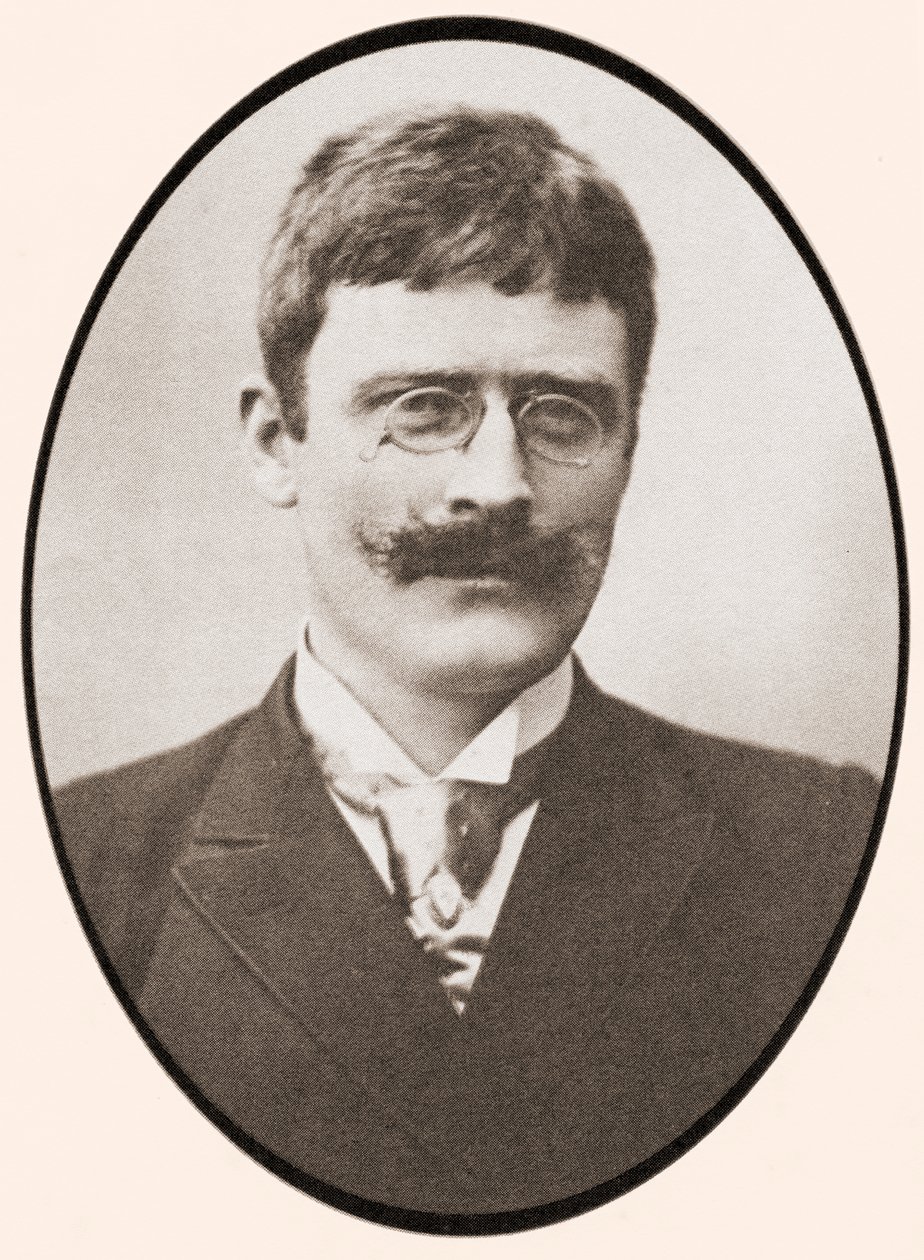 Knut Hamsun (litho) av Unbekannt Unbekannt