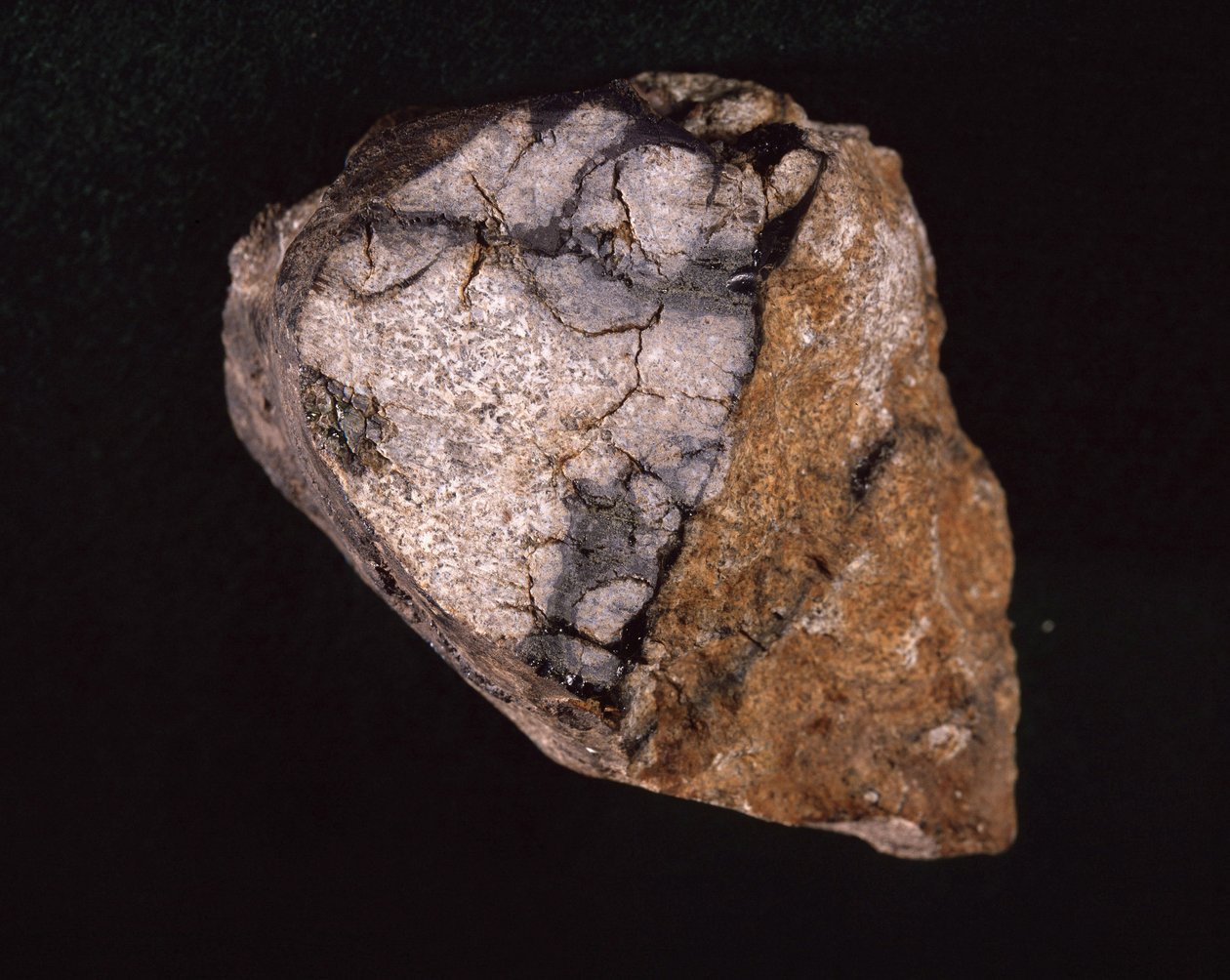 Meteoritt funnet i India i 1875 - Museum of Natural History, Paris av Unbekannt Unbekannt
