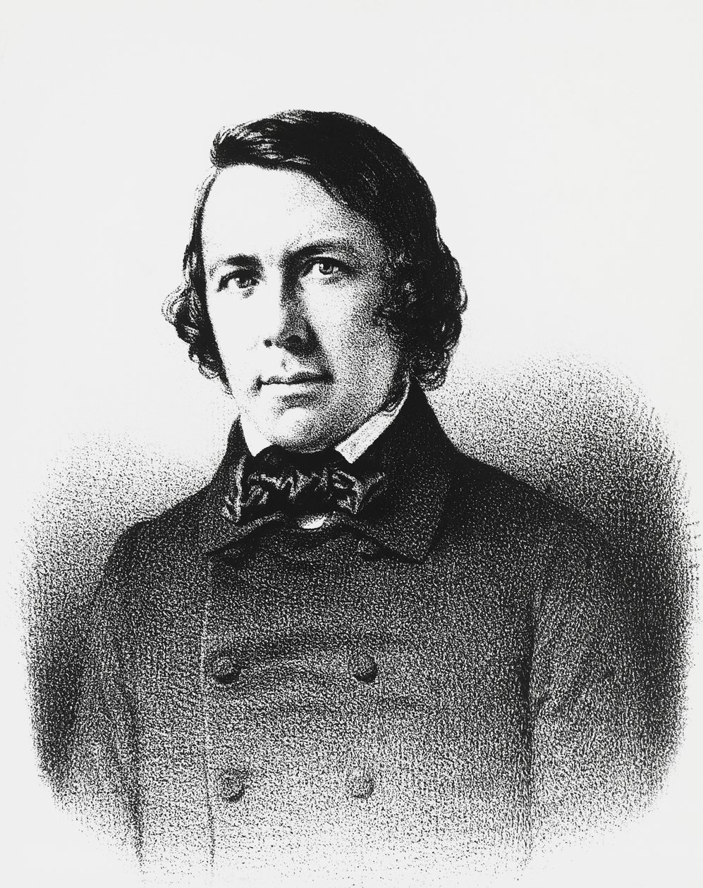 Portrett av Charles Forbes de Montalembert (1810-1870), fransk politiker, journalist og filosof, gravering av Unbekannt Unbekannt