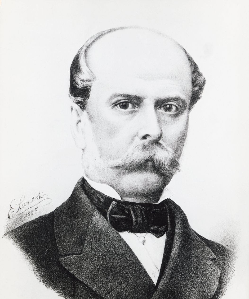 Portrett av Filippo Pacini (1812-1883), italiensk anatom og patolog av Unbekannt Unbekannt
