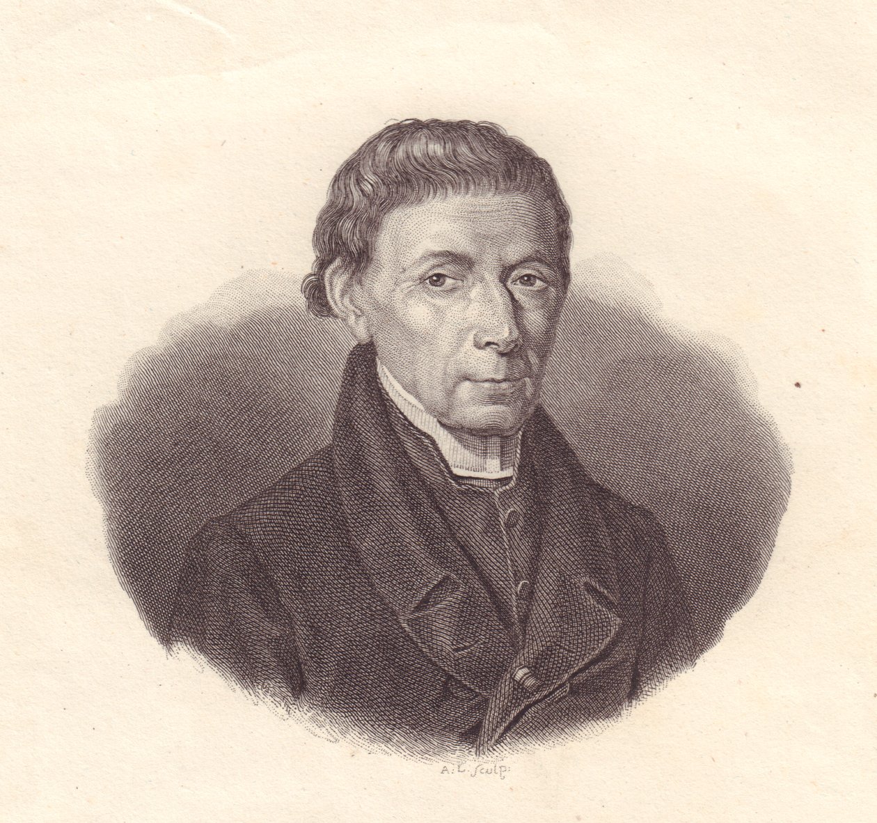 Portrett av den italienske matematikeren og astronomen Barnaba Oriani (1752-1832), kobberstikk fra tegning av Demarchi av Unbekannt Unbekannt
