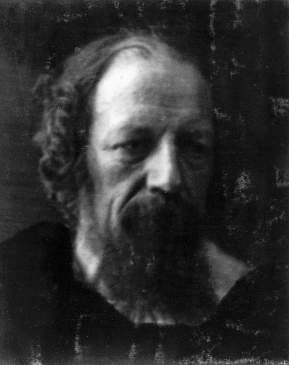 Portrett av poeten Alfred Lord Tennyson av Unbekannt Unbekannt