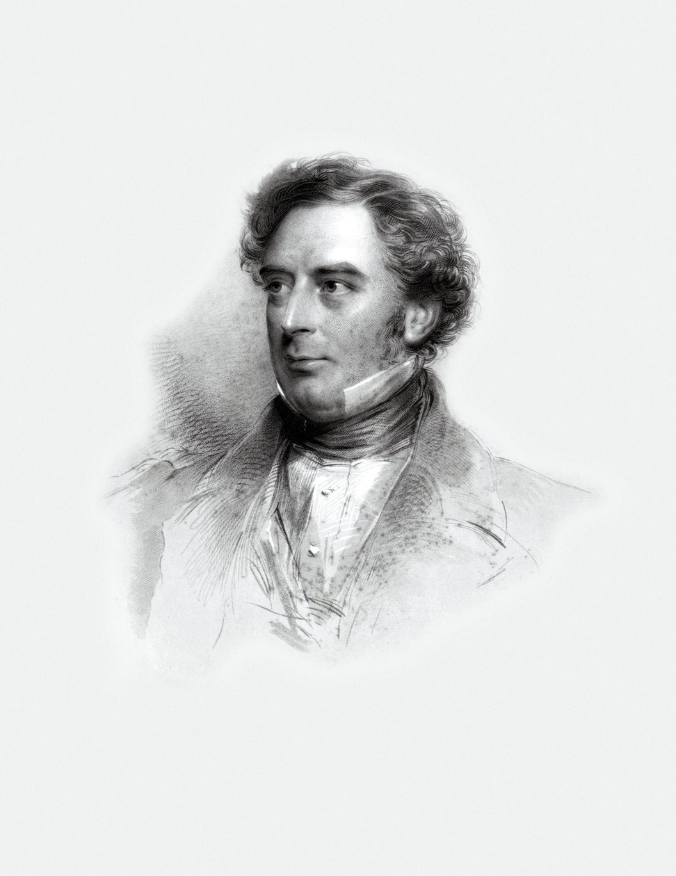 Robert Stephenson, engelsk mekanisk og konstruksjonsingeniør, ca 1830-1839 av Unbekannt Unbekannt