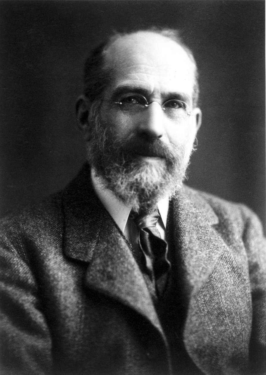 Sir Arthur Schuster , britisk fysiker, tidlig på 1900-tallet av Unbekannt Unbekannt