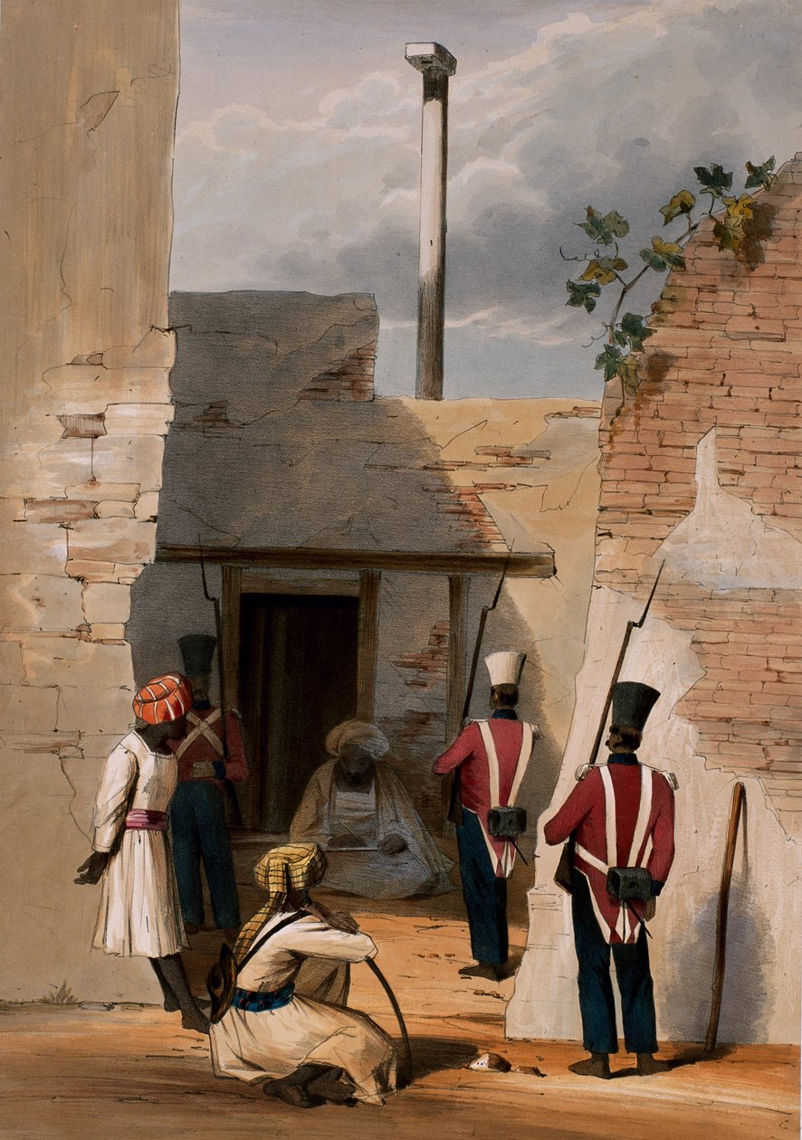 The Prison of Hadjee Khan Kakus - Cabool, fra 