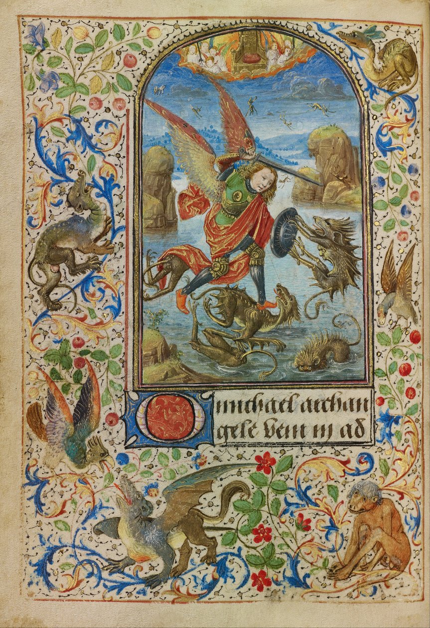 Den hellige Michael av Lieven van Lathem