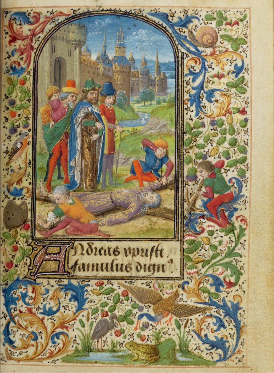 Martyrdømet til Saint Andrew av Lieven van Lathem