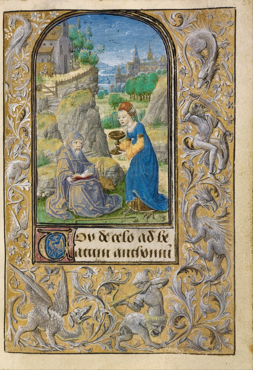 Fristelsen til Saint Anthony av Lieven van Lathem