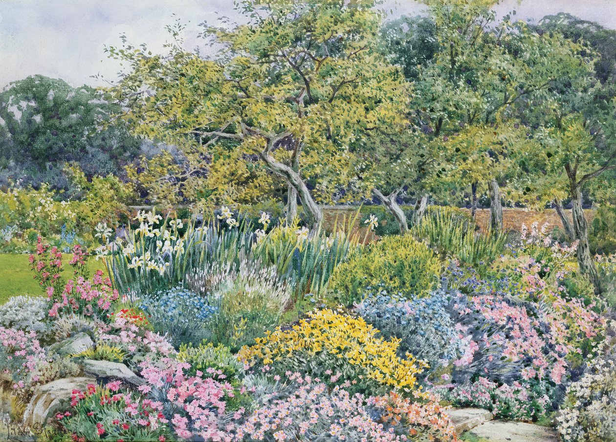 En steinhage i Goldington, Bedfordshire av Lilian Stannard
