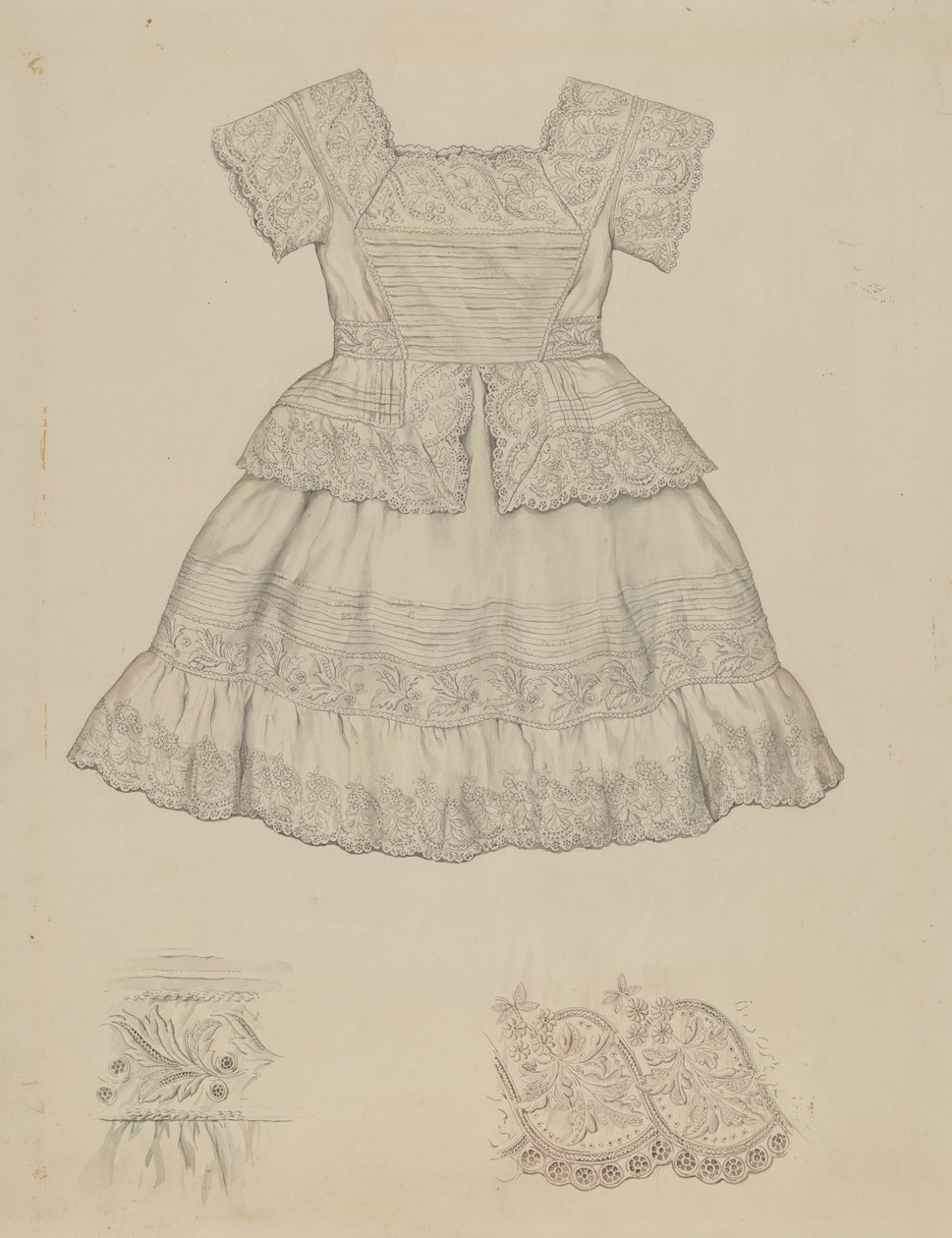 Barnekjole, 19351942. av Lillian Causey