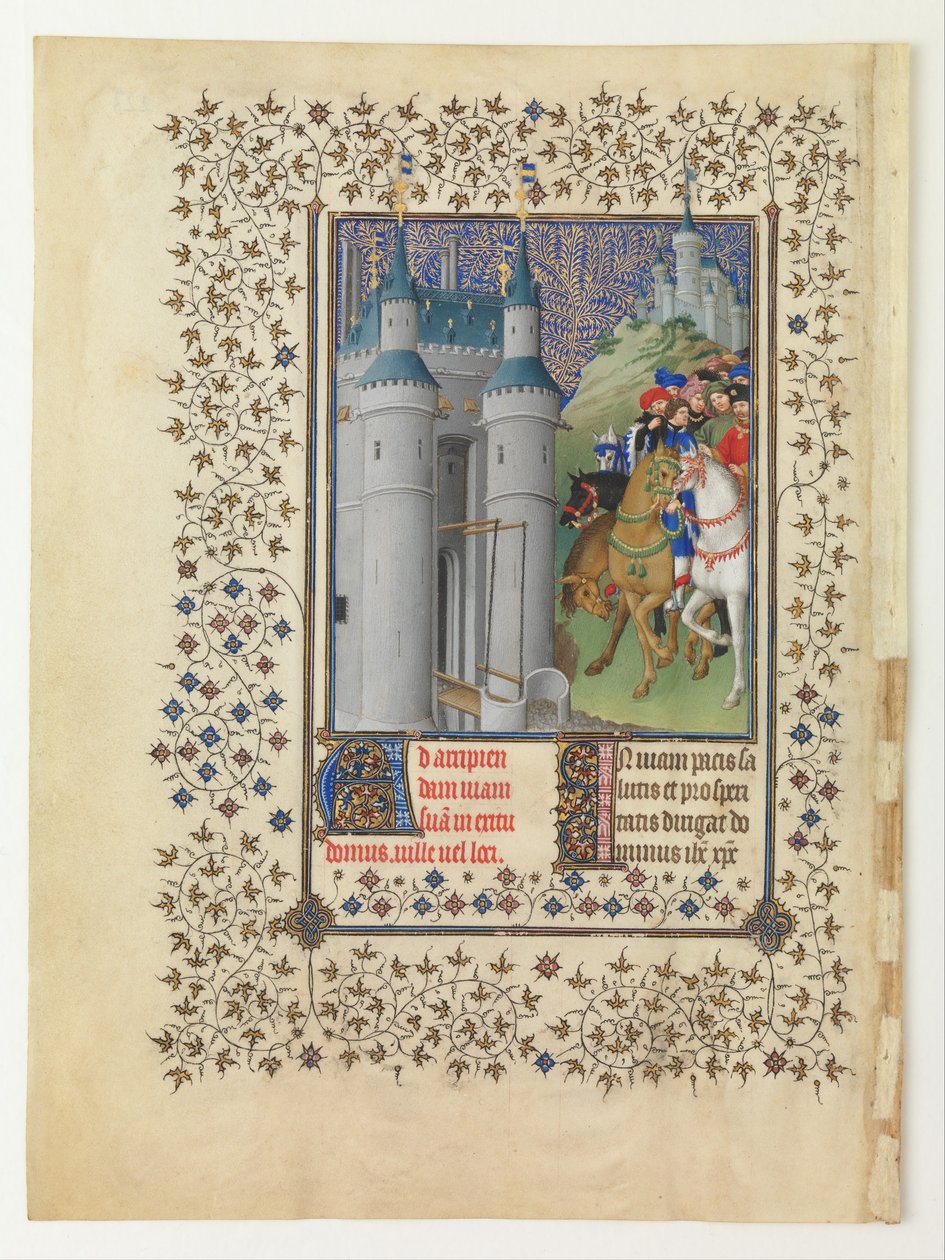The Belles Heures av Jean de France, Duc de Berry, 1412-1416 av Limbourg Brothers