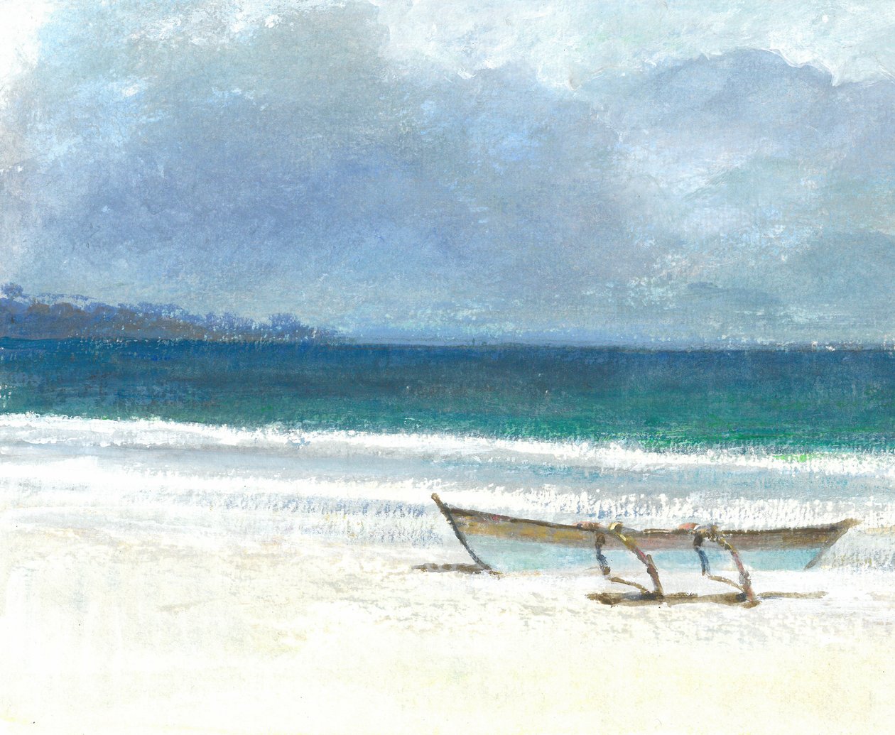 Beach Thalassa, 2015 av Lincoln Seligman