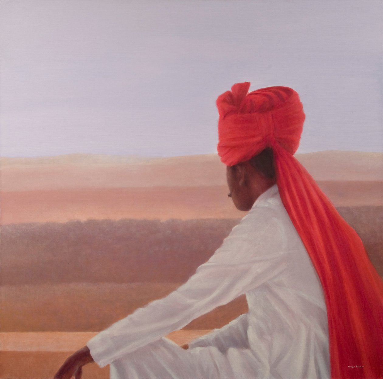 Palace Guard, Jaipur av Lincoln Seligman
