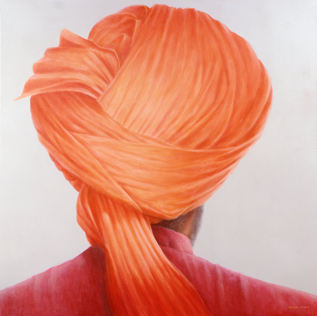 Safran turban av Lincoln Seligman