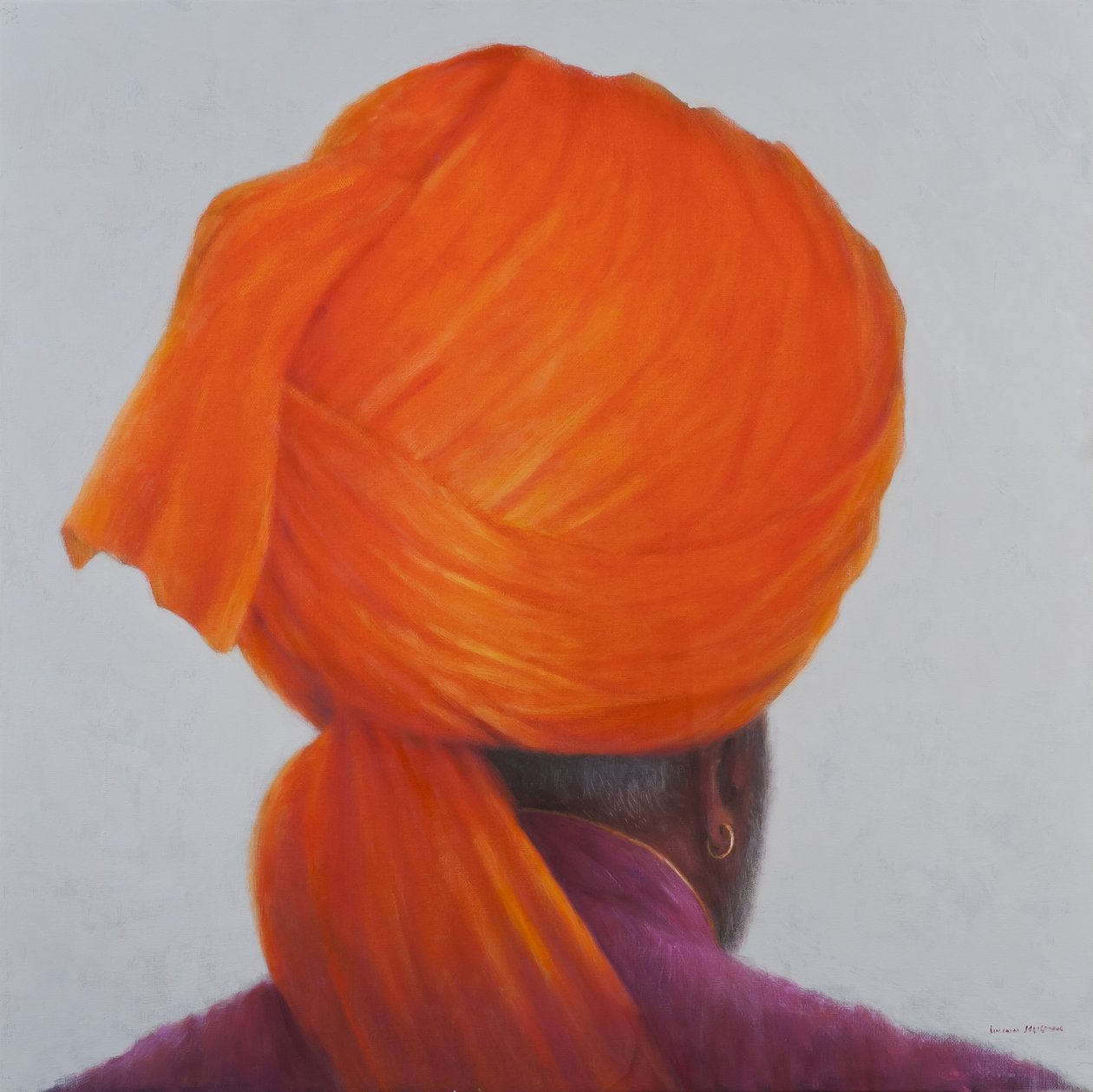 Saffron Turban, 2014 av Lincoln Seligman