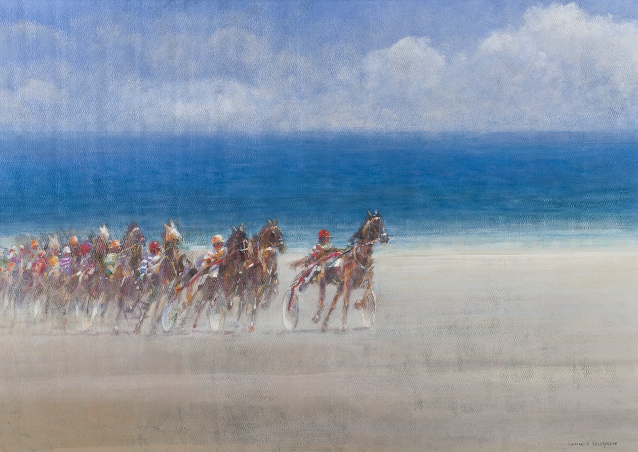 Travløp, Lancieux, Bretagne, 2014 av Lincoln Seligman