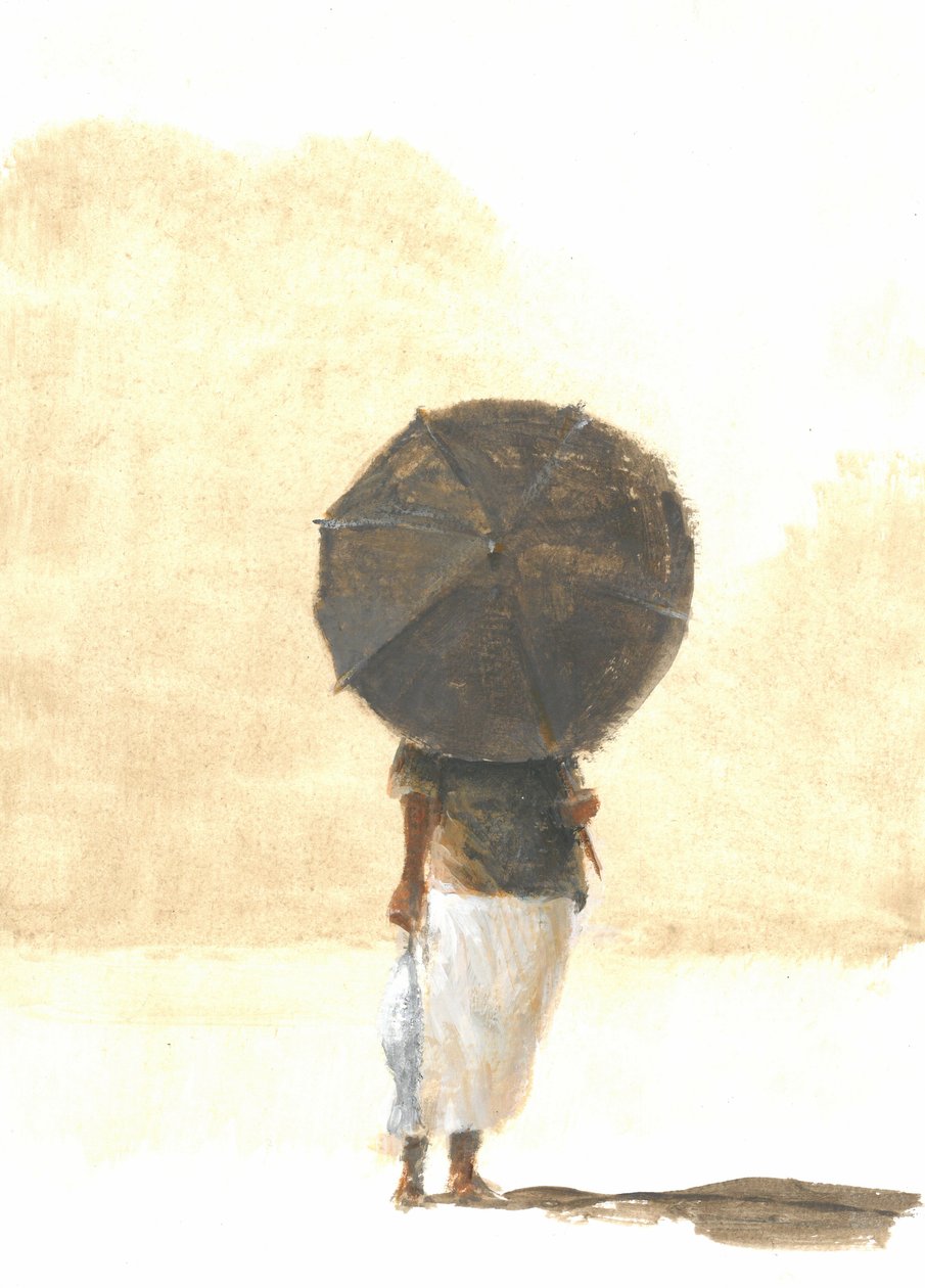 Umbrella and Fish 2, 2015 av Lincoln Seligman