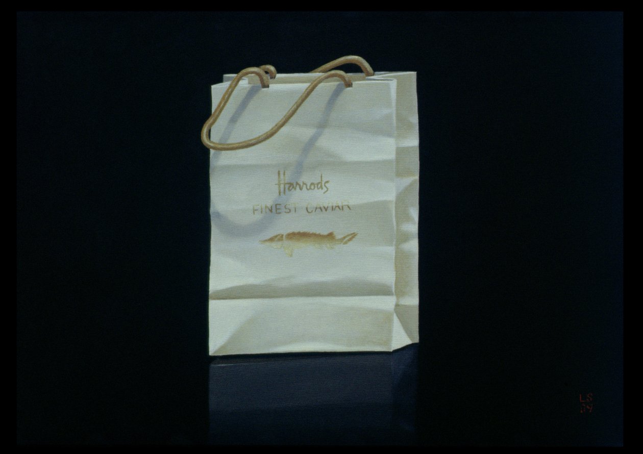 Harrods Caviar Bag, 1989 av Lincoln Seligman