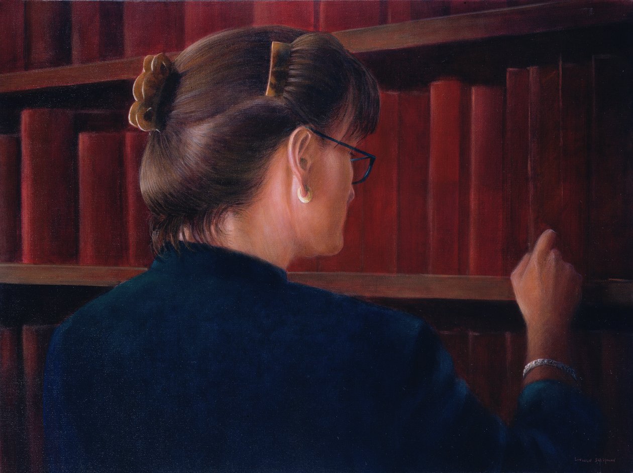 Hovedfrue, 2005 (akryl) av Lincoln Seligman