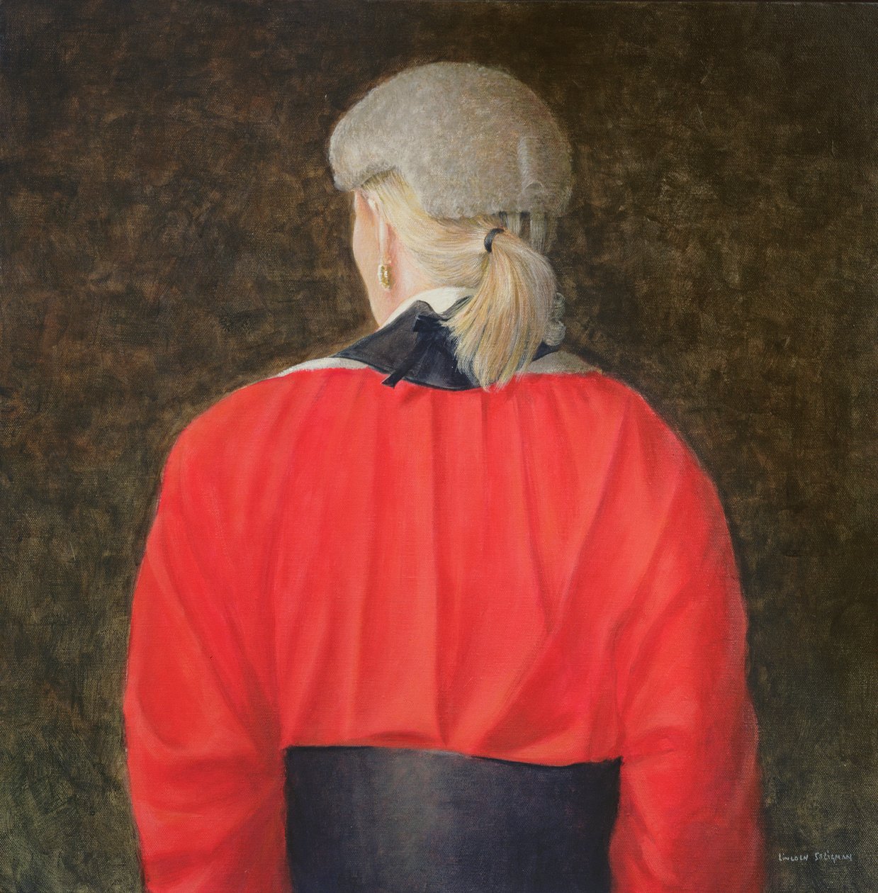 Høyesterettsdommer, 2005 (akryl) av Lincoln Seligman