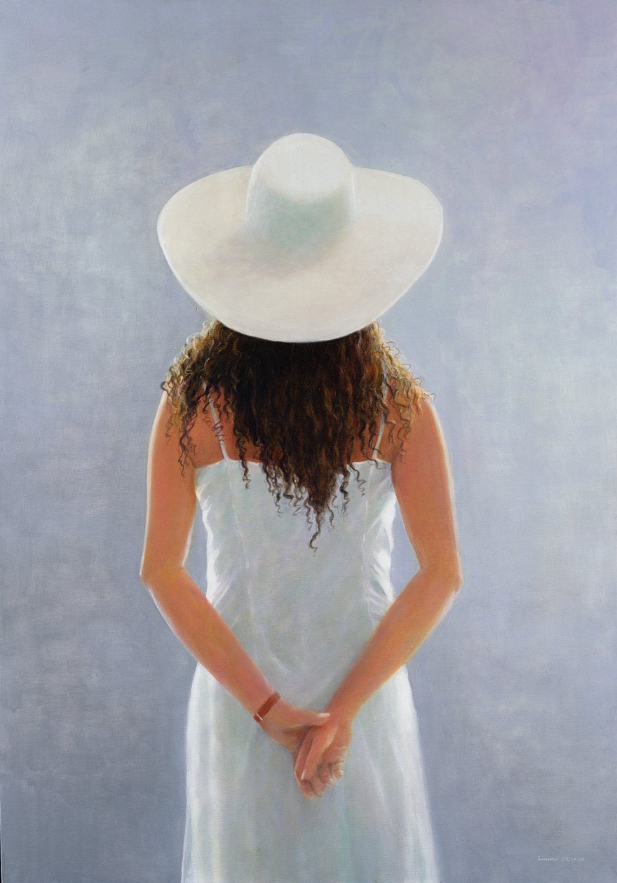 Ferieportrett, 2005 (akryl) av Lincoln Seligman