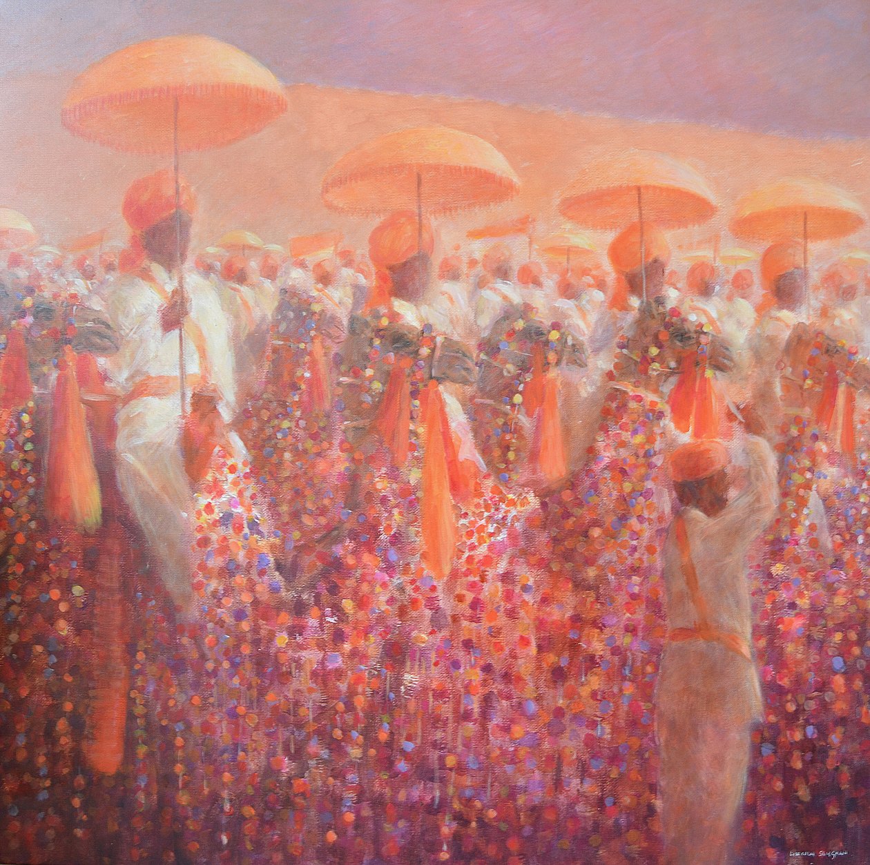 Jaisalmer-parade, liten av Lincoln Seligman