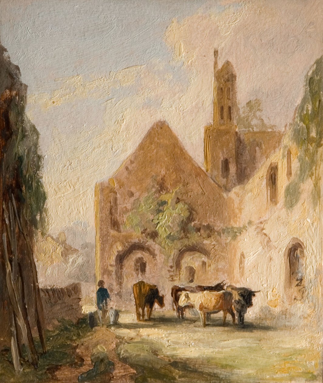Kirkstall Abbey Ruins [udatert] - Ruinene av Kirkstall Abbey. av Lines Family
