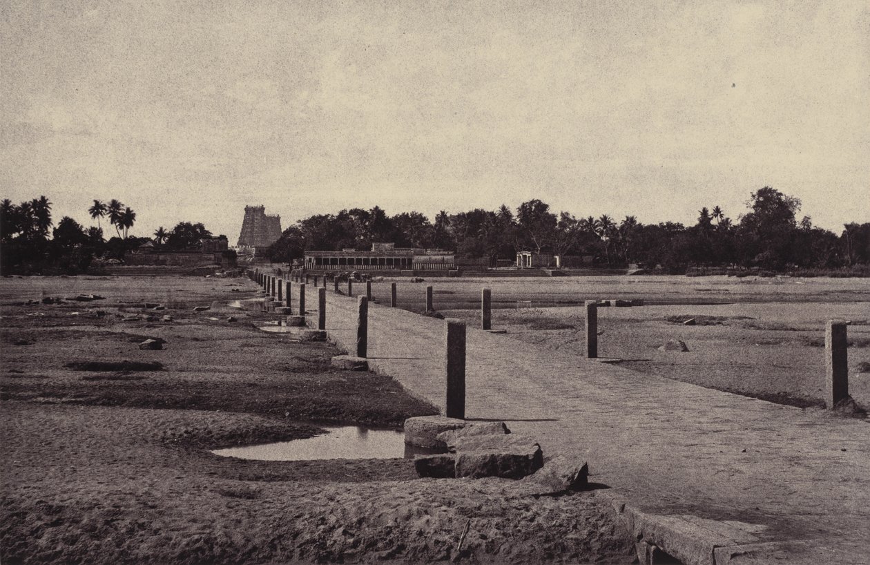 Madura: Vygay-elven, med Causeway, over til Madura av Linnaeus Tripe