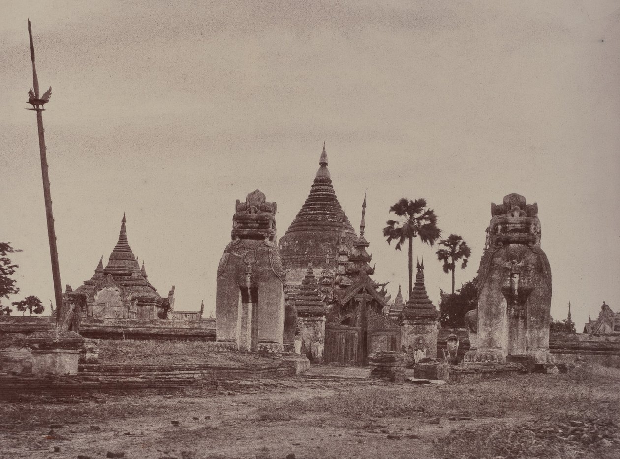 Pugahm Myo: Inngang til Shwe Zeegong-pagoden av Linnaeus Tripe