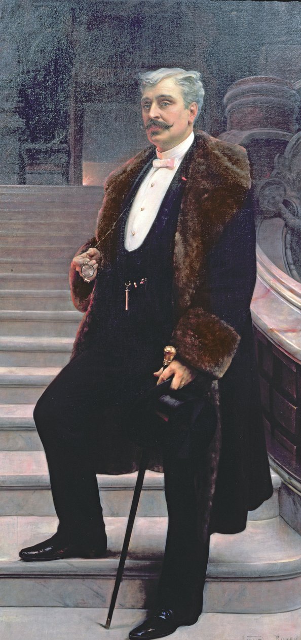 Portrett av grev D