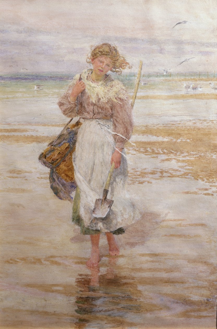 The Bait Digger, 1910 av Lionel Percy Smythe