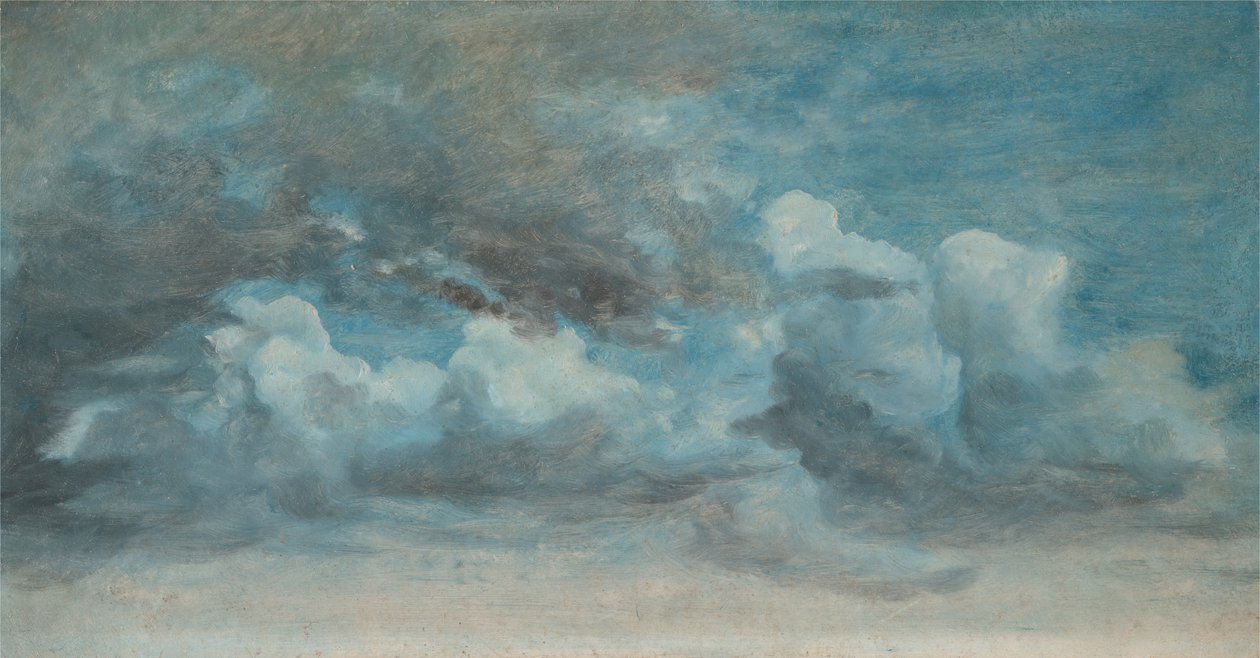 Cloud Study, mellom 1849 og 1855. av Lionel Constable
