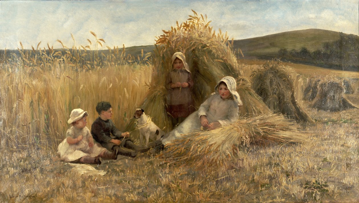 Unge innhøstere av Lionel Percy Smythe