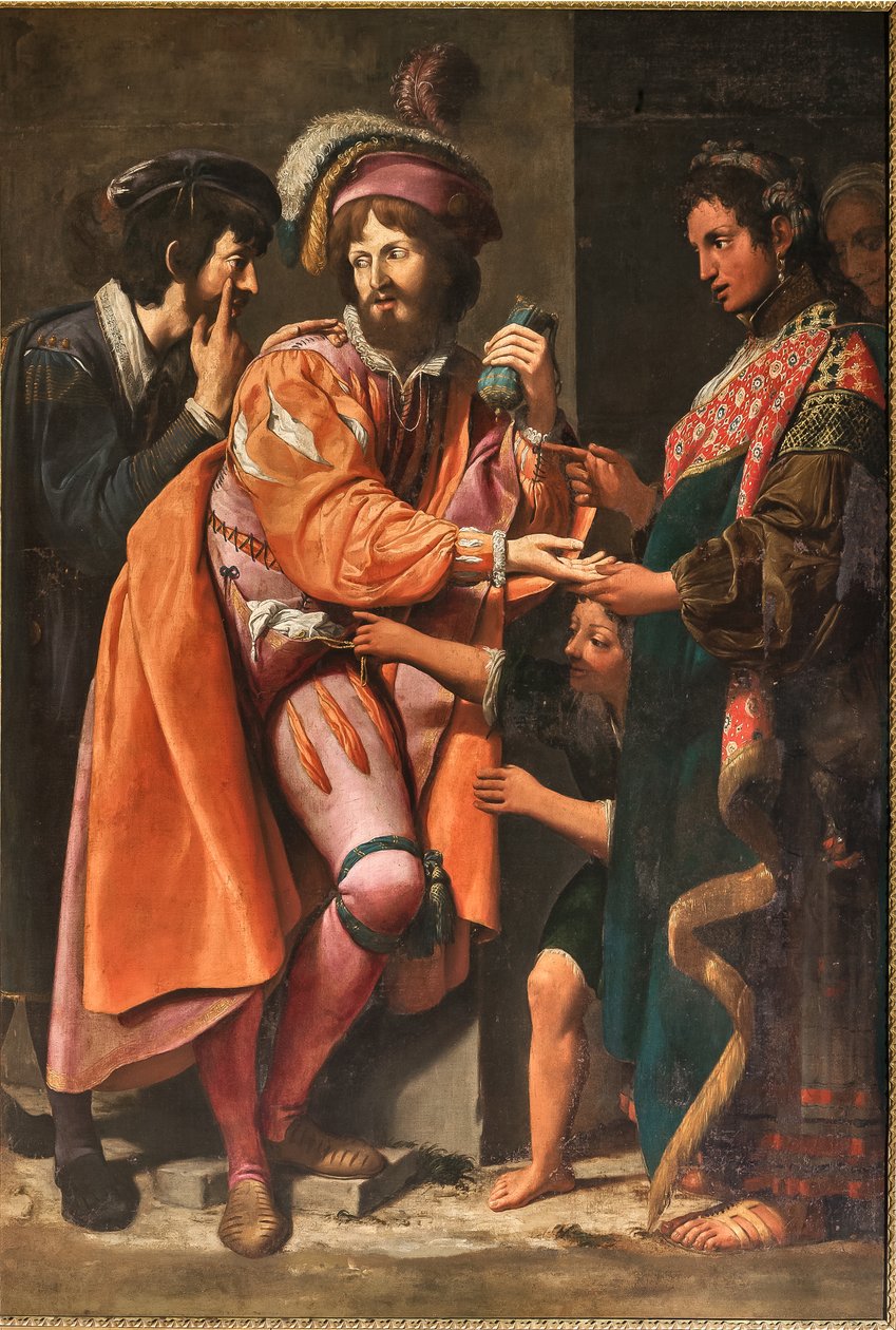 Good Ventura, ca. 1617 av Lionello Spada