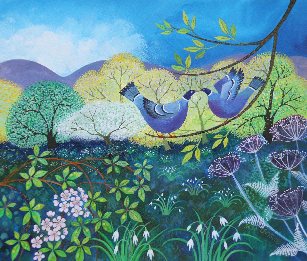 Albert og Doris, 2019 av Lisa Graa Jensen